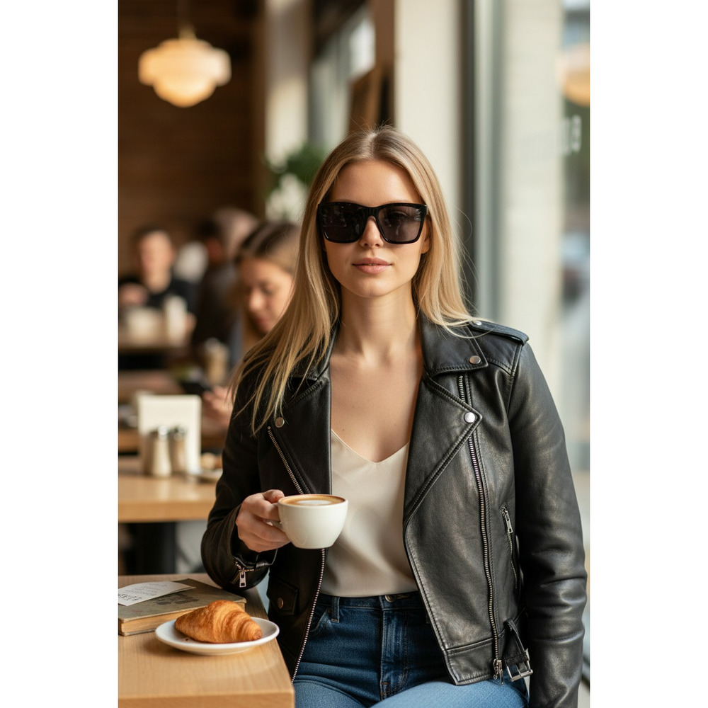 Foster Grant Sunglasses DG1123FG2451 Black Unisex #A46S